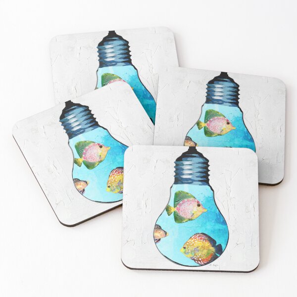 Item preview, Light Of The Sea 2 Tropical Fish Art designed and sold by Sharon Cummings Art.