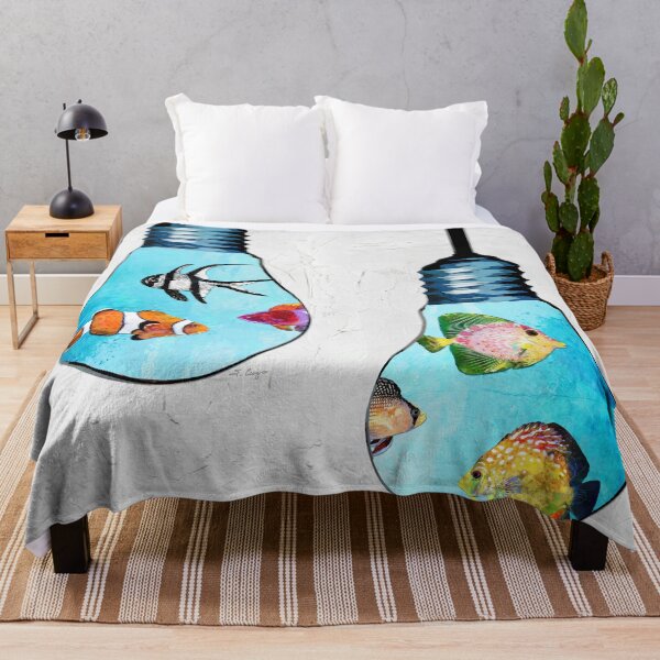 Item preview, Light Of The Sea 2 Tropical Fish Art designed and sold by Sharon Cummings Art.