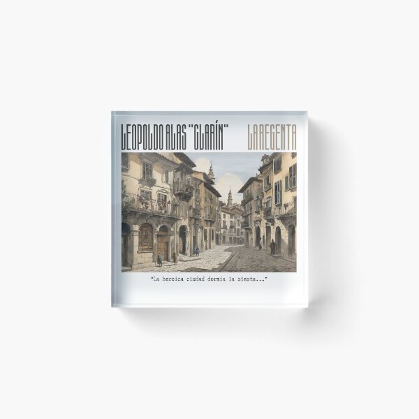 Item preview, 'The Regent', by Leopoldo Alas "Clarin" designed and sold by Filologica.