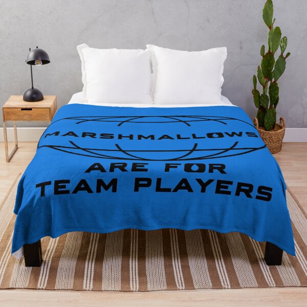 Item preview, Marshmallows are for team players designed and sold by Sturdust.
