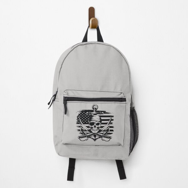 Item preview, Pirate skull. United States flag. designed and sold by MagelliShop.