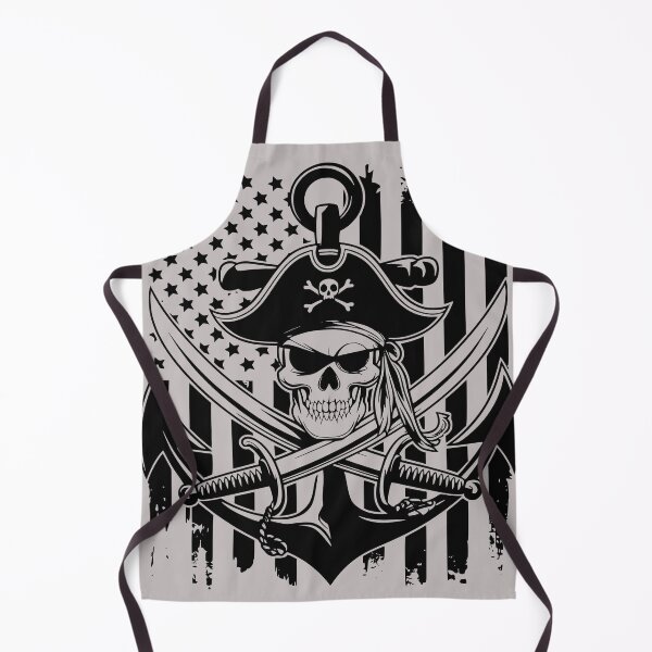 Item preview, Pirate skull. United States flag. designed and sold by MagelliShop.