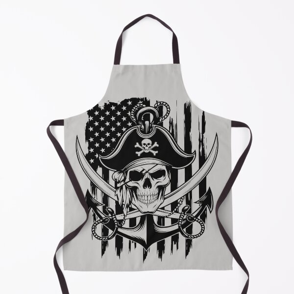 Item preview, Pirate skull. United States flag. designed and sold by MagelliShop.