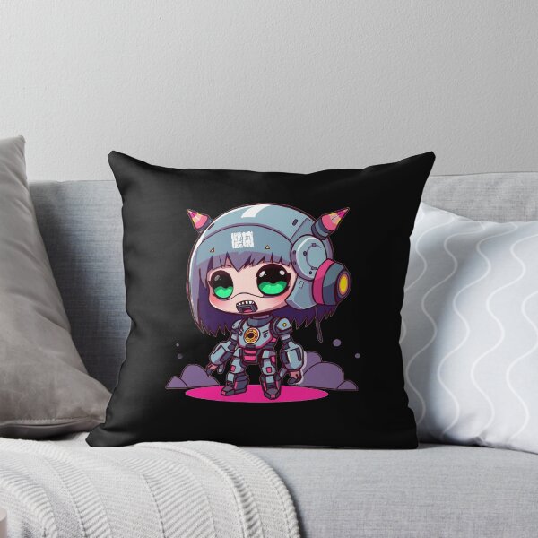 Item preview, Kawaii Robot Girl, Unique Character, Evil designed and sold by Burn-Ego.