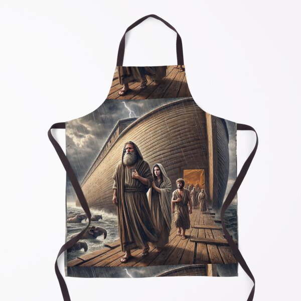 Item preview, Noah and His Family Enter the Ark - Genesis 7:7 (KJV) designed and sold by Meta2Physical.