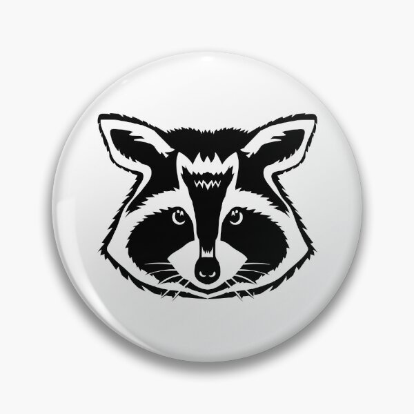 Item preview, Raccoon Face clip art designed and sold by MagnoliaLake.