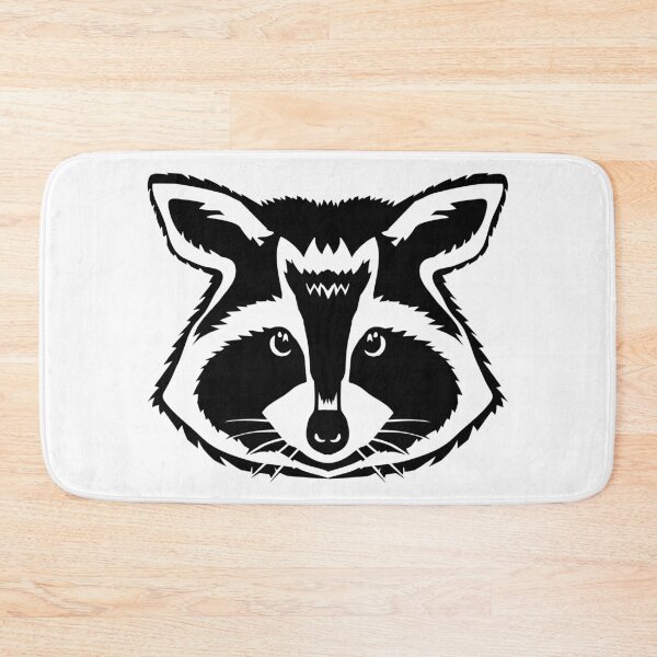Item preview, Raccoon Face clip art designed and sold by MagnoliaLake.