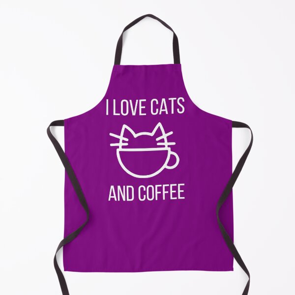 Item preview, I love cats and coffee! designed and sold by GroundedPaws.