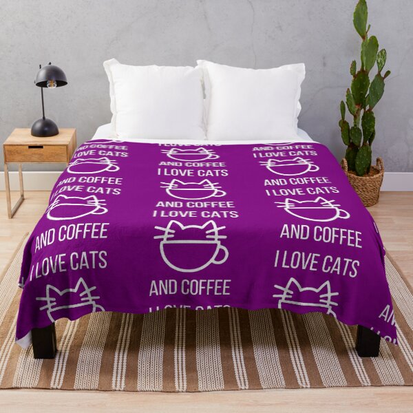 Item preview, I love cats and coffee! designed and sold by GroundedPaws.