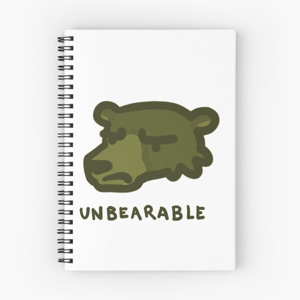 Item preview, unbearable designed and sold by catacombie.