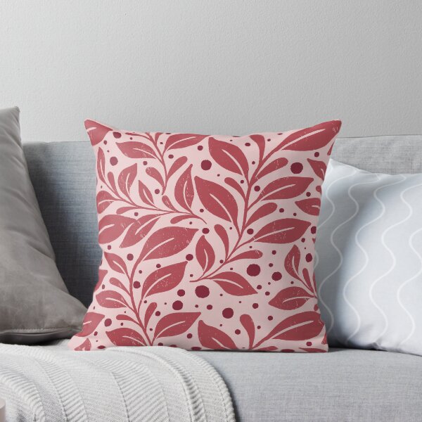 Item preview, Curvy Leaves in Reddish Brown designed and sold by kalaauniverse_art_studio.