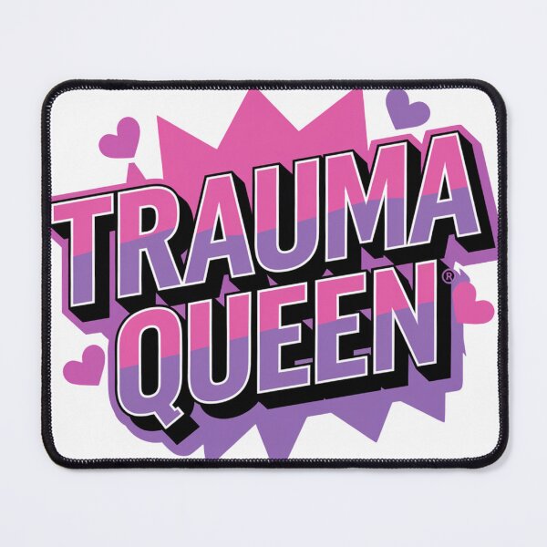 Item preview, Trauma Queen | EMT Nurses and Doctors designed and sold by Ink And Inspire.