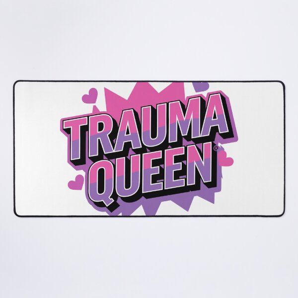 Item preview, Trauma Queen | EMT Nurses and Doctors designed and sold by Ink And Inspire.