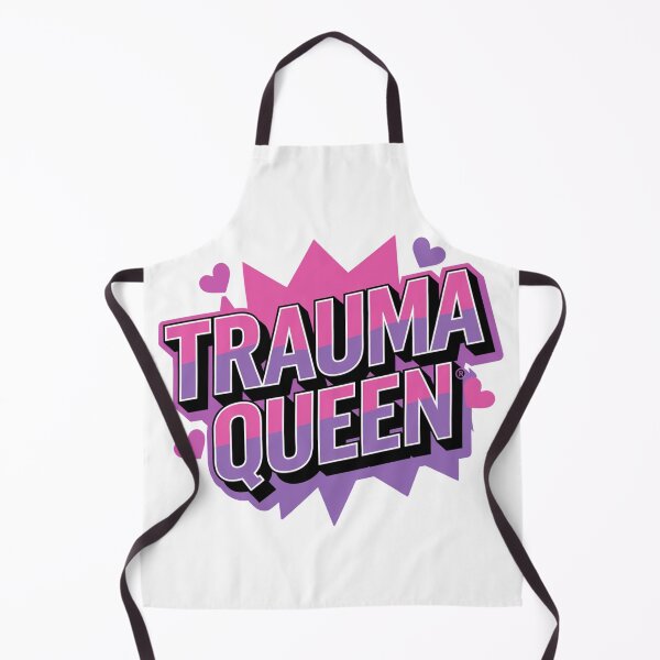 Item preview, Trauma Queen | EMT Nurses and Doctors designed and sold by Ink And Inspire.
