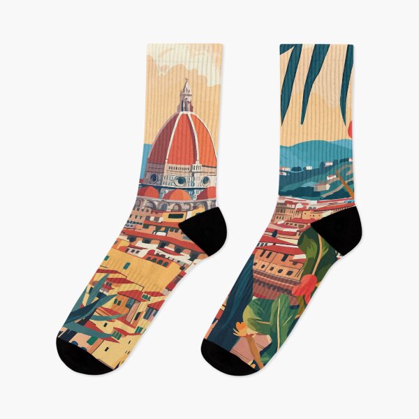 Artikelvorschau, Florenz Kunst Italien Illustration entworfen und verkauft von LVTFCOarts.