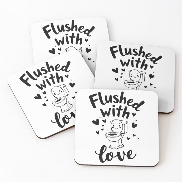 Item preview, Flushed with Love designed and sold by CircaSassy.