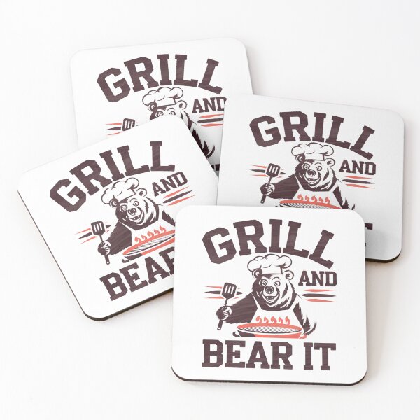 Item preview, Grill and bear it designed and sold by MagicWander.