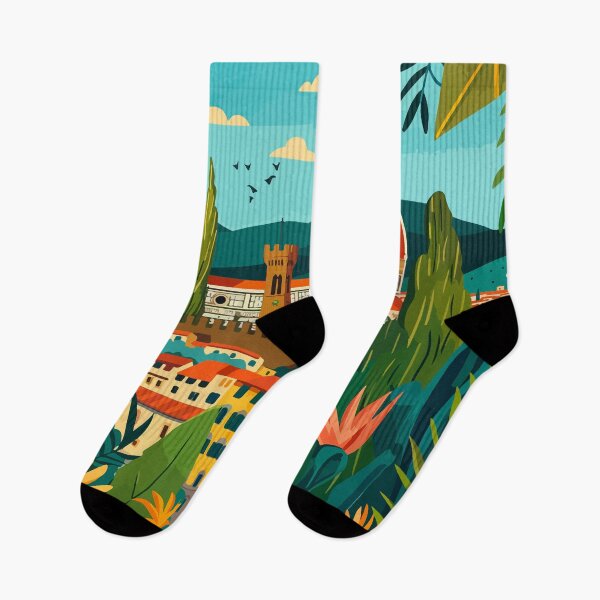 Item preview, Florence Nature Tuscany Italy Illustration designed and sold by LVTFCOarts.