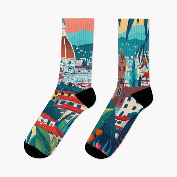 Item preview, Florence Tuscany Art Aesthetic Illustration designed and sold by LVTFCOarts.