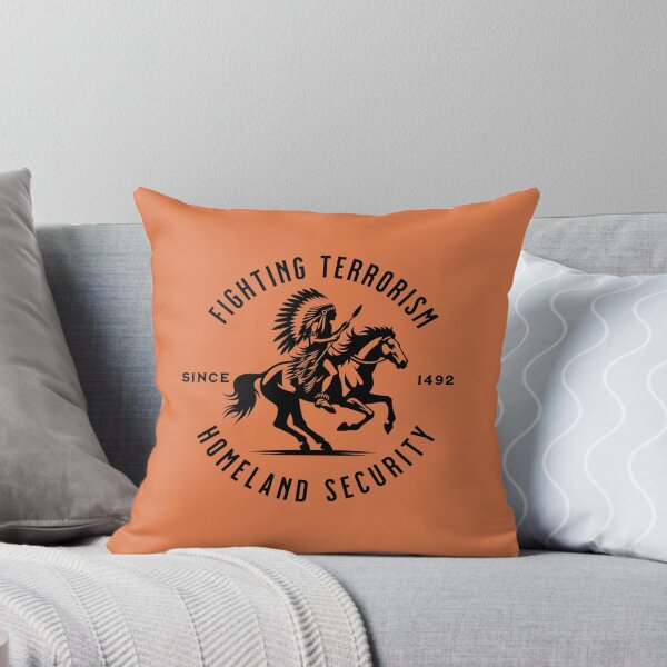 Item preview, Native American Homeland Security | Indian on horseback | Sarcasm designed and sold by shirt-planet.