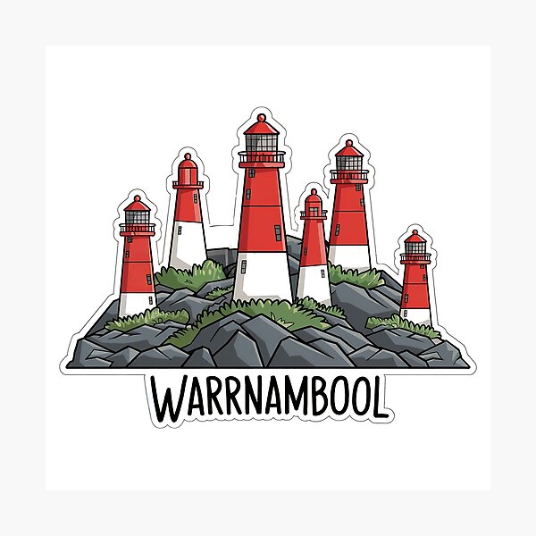Item preview, Warrnambool 6 Lighthouse designed and sold by Random Designs.