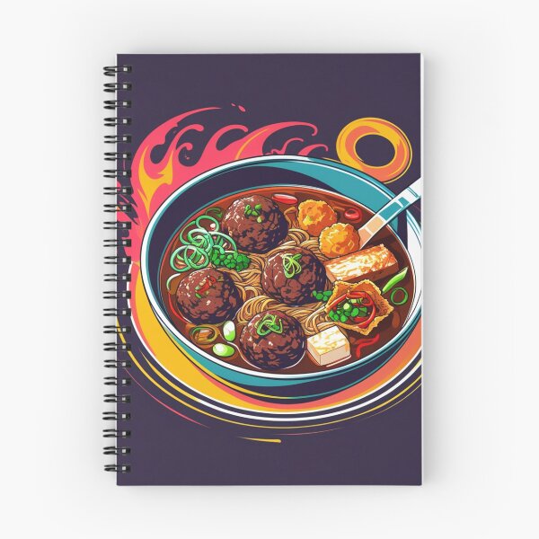 Item preview, Bakso Bliss: Indonesian Meatball Magic designed and sold by novmasao.