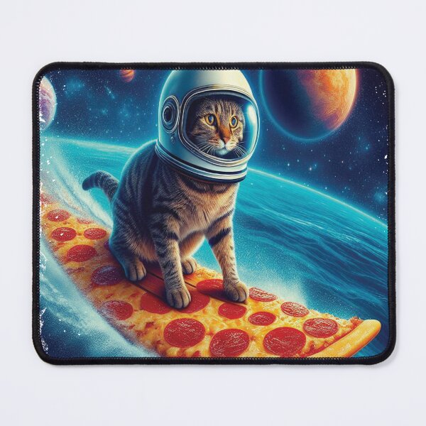 Item preview, Galactic Cat Pizza Ride designed and sold by VISIONSTURME.