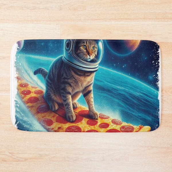 Item preview, Galactic Cat Pizza Ride designed and sold by VISIONSTURME.
