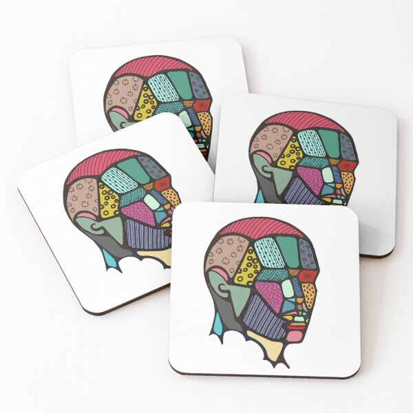 Item preview, Neurographic face designed and sold by Mojaniart.