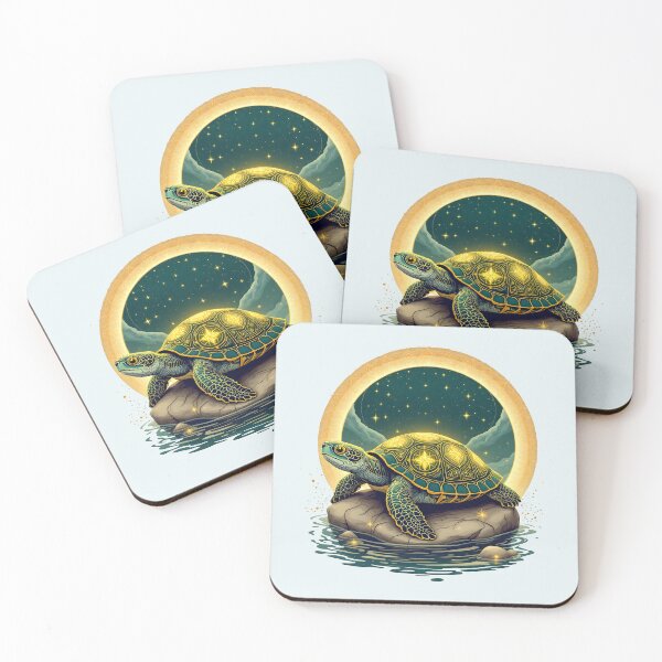 Artikelvorschau, Geistertier Schildkröte – Geduld, Langlebigkeit und Schutz entworfen und verkauft von Jollys-ArtShop.