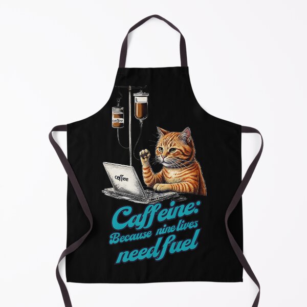 Item preview, Caffeine: Because nine lives need fuel designed and sold by Tees16.
