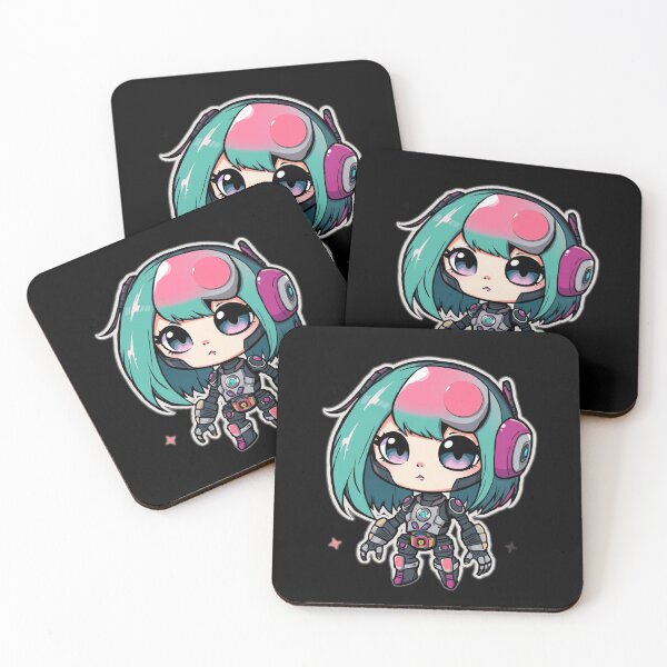 Item preview, Kawaii Space Robot, Unique Character designed and sold by Burn-Ego.