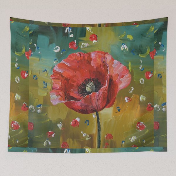 Item preview, Flowers - Poppy  designed and sold by CanvasCarousel.