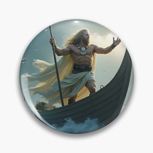 Item preview, Njord, God of the Sea and Wind designed and sold by vividcrucibledesigns.
