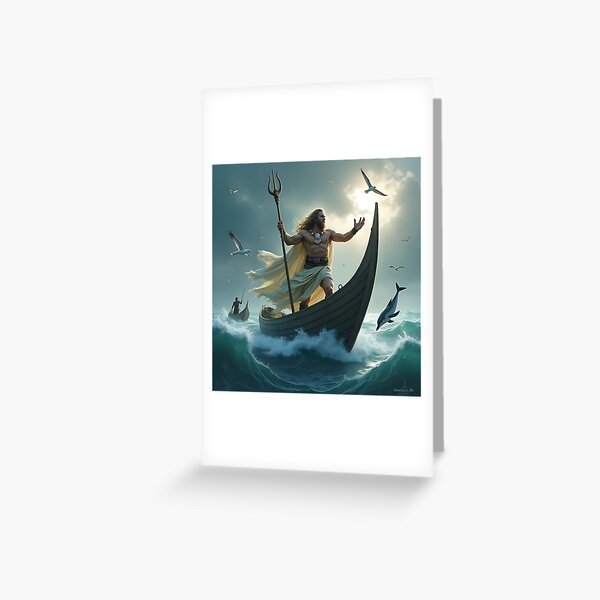 Item preview, Njord, God of the Sea and Wind designed and sold by vividcrucibledesigns.