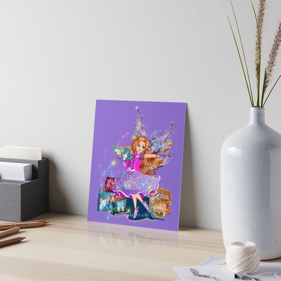 Item preview, Art Board Print designed and sold by FairyBookClub.