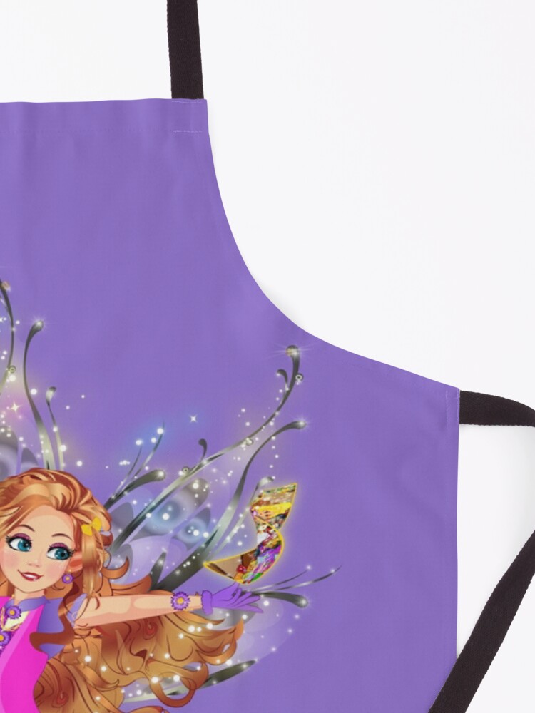Thumbnail 3 of 6, Apron, Felicia Shares The Beautiful Magical Fairy Book Club designed and sold by FairyBookClub.