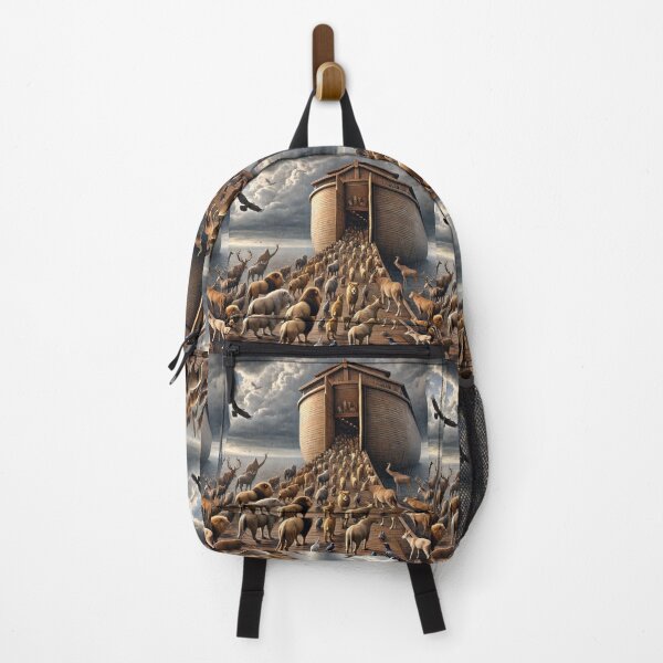 Item preview, Pairs of Animals Enter the Ark: Genesis 7:8-9 (KJV) designed and sold by Meta2Physical.