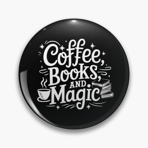 Item preview, Coffee, books, and magic designed and sold by MagicWander.