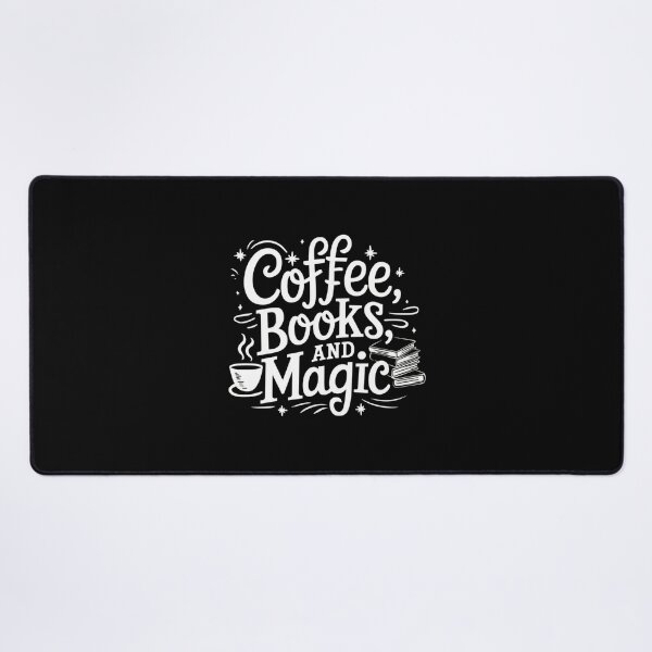 Item preview, Coffee, books, and magic designed and sold by MagicWander.