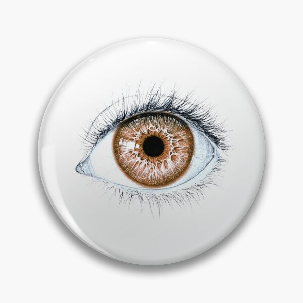 Item preview, Realistic Brown Eye drawing designed and sold by TheBlindBandit-.