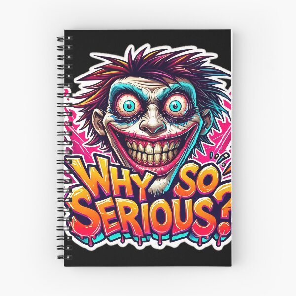 Item preview, Why So Serious? designed and sold by LUWAKKA.