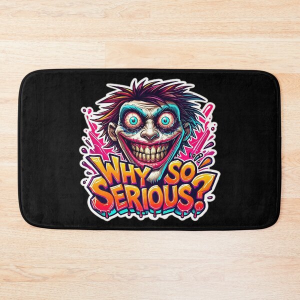 Item preview, Why So Serious? designed and sold by LUWAKKA.