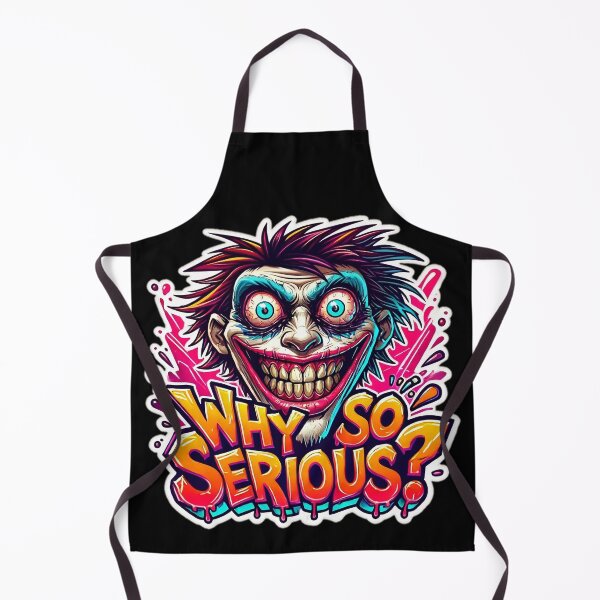Item preview, Why So Serious? designed and sold by LUWAKKA.