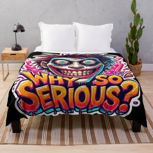Item preview, Why So Serious? designed and sold by LUWAKKA.
