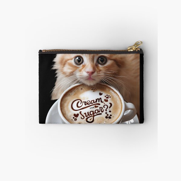 Item preview, Cream and sugar? Purrhaps designed and sold by Tees16.