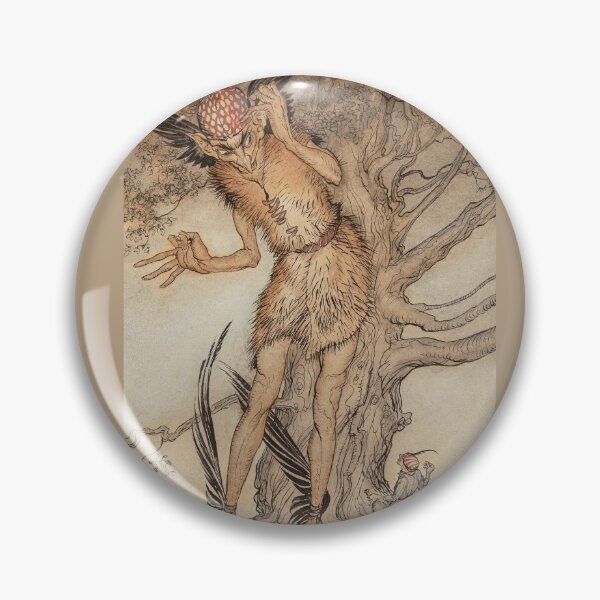 Item preview, Arthur Rackham  Terrible Fellow, Little Brother and Little Sister interior illustration   designed and sold by TeeARTHY.