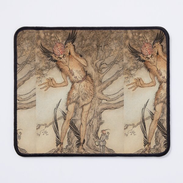 Item preview, Arthur Rackham  Terrible Fellow, Little Brother and Little Sister interior illustration   designed and sold by TeeARTHY.