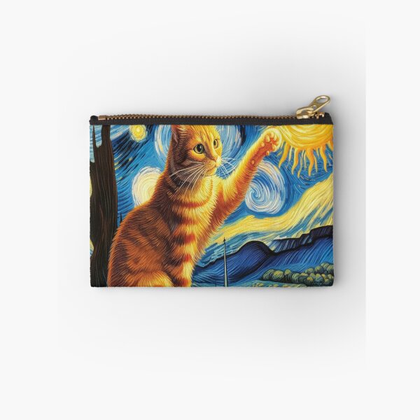 Item preview, Feline Sun Chaser,  A Van Gogh Inspired Masterpiece designed and sold by VISIONSTURME.