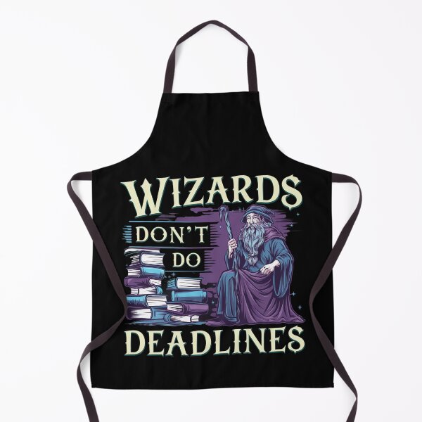 Item preview, Wizards don’t do deadlines designed and sold by MagicWander.